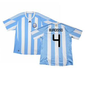 Argentina 2010-11 Home Shirt (Excellent) (Burdisso 4)_0