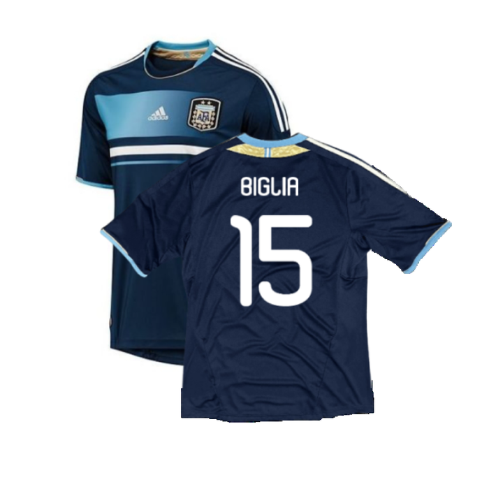 Argentina 2011-2012 Away Shirt (Good) (Biglia 15)