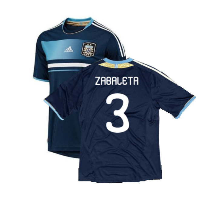 Argentina 2011-2012 Away Shirt (Good) (Zabaleta 3)