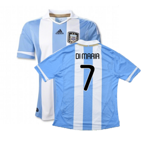 Argentina 2011-2012 Home Shirt (L) (Good) (Di Maria 7)_0