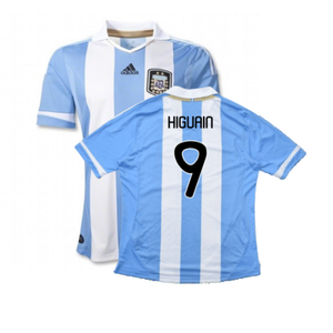 Argentina 2011-2012 Home Shirt (L) (Good) (Higuain 9)_0