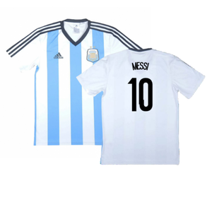 Argentina 2013-15 Basic Home Shirt (Very Good) (Messi 10)_0