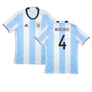 Argentina 2016-17 Home Shirt (Excellent) (Mercado 4)_0