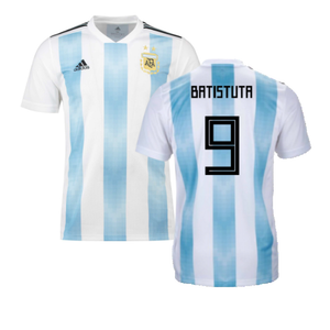 Argentina 2018-19 Home Shirt (LB) (Batistuta 9) (BNWT)_0