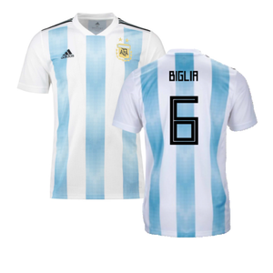 Argentina 2018-19 Home Shirt (LB) (Biglia 6) (BNWT)_0