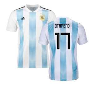 Argentina 2018-19 Home Shirt (LB) (Otamendi 17) (BNWT)_0