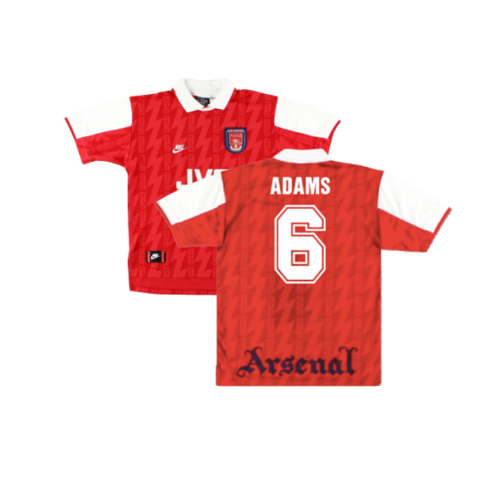 Arsenal 1994-96 Home Shirt (Excellent) (Adams 6)