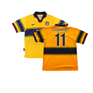 Arsenal 1997-99 Away Shirt (Excellent) (Overmars 11)_0