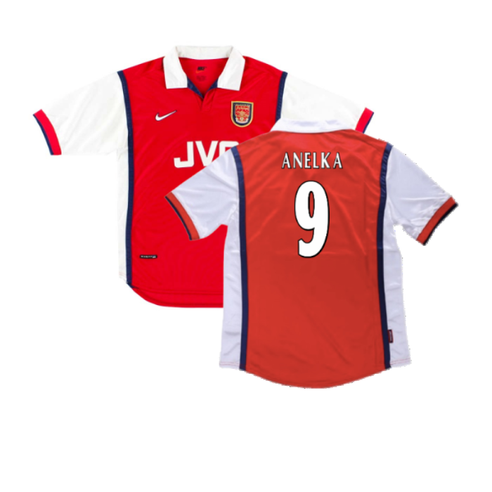 Arsenal 1998-99 Home Shirt (S) (Very Good) (Bergkamp 10)