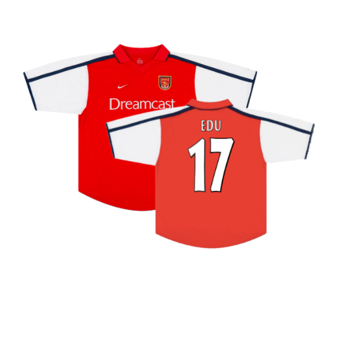 Arsenal 2000-02 Home Shirt (S) (Very Good) (Edu 17)