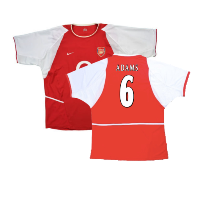 Arsenal 2002-04 Home Shirt (M) (Good) (Bergkamp 10)