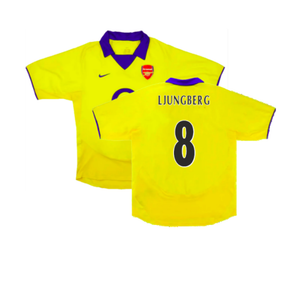 Arsenal 2003-05 Away Shirt (XL) (Good) (Ljungberg 8)_0