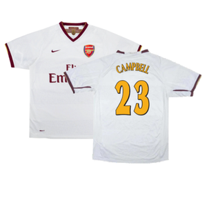 Arsenal 2007-08 Away Shirt (XL) (Excellent) (CAMPBELL 23)_0