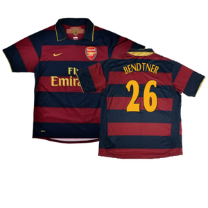 Arsenal 2007-08 Third Shirt (XLB) (Good) (Bendtner 26)_0