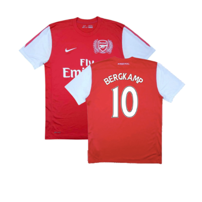 Arsenal 2011-12 Home Shirt (L) (Very Good) (BERGKAMP 10)