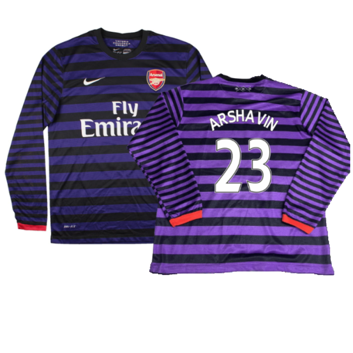 Arsenal 2012-13 Away Long Sleeve Shirt (M) (Good) (Arshavin 23)