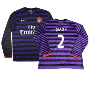 Arsenal 2012-13 Away Long Sleeve Shirt (M) (Good) (Diaby 2)_0