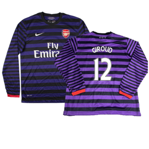 Arsenal 2012-13 Away Long Sleeve Shirt (M) (Good) (Giroud 12)_0