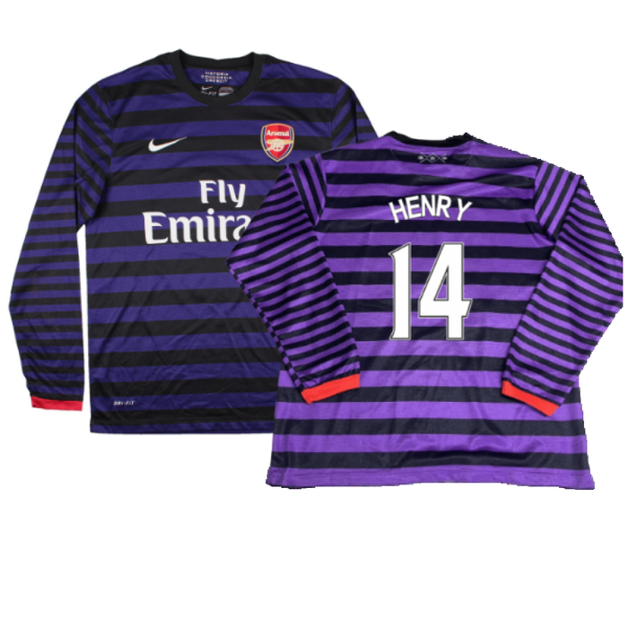 Arsenal 2012-13 Away Long Sleeve Shirt (M) (Good) (Henry 14)