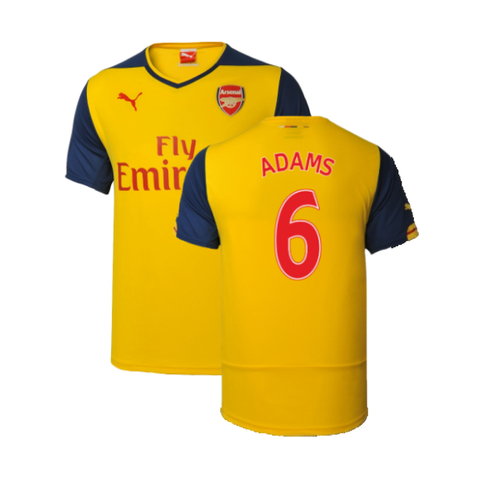 Arsenal 2014-15 Away Shirt (M) (Excellent) (ADAMS 6)