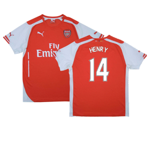 Arsenal 2014-15 Home Shirt (M) (Excellent) (Henry 14)_0