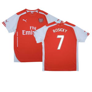 Arsenal 2014-15 Home Shirt (Excellent) (Rosicky 7)_0