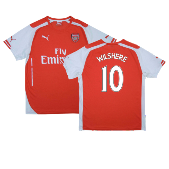 Arsenal 2014-15 Home Shirt (S) (Excellent) (Wilshere 10)