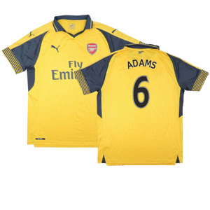 Arsenal 2016-17 Away Shirt (S) (Excellent) (ADAMS 6)_0