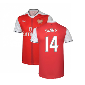 Arsenal 2016-17 Home Shirt (XL) (Excellent) (Henry 14)_0