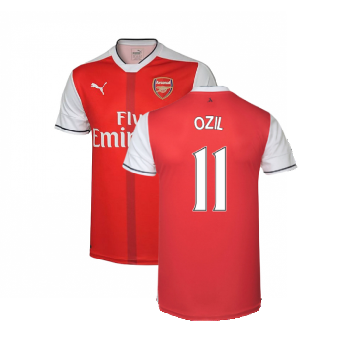 Arsenal 2016-17 Home Shirt (M) (Mint) (Ozil 11)