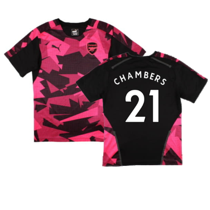 Arsenal 2017-18 Puma Training Shirt (M) (Chambers 21) (Mint)