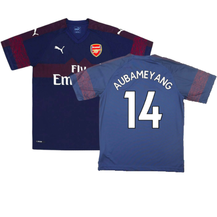 Arsenal 2018-19 Away Shirt (S) (Excellent) (Aubameyang 14)