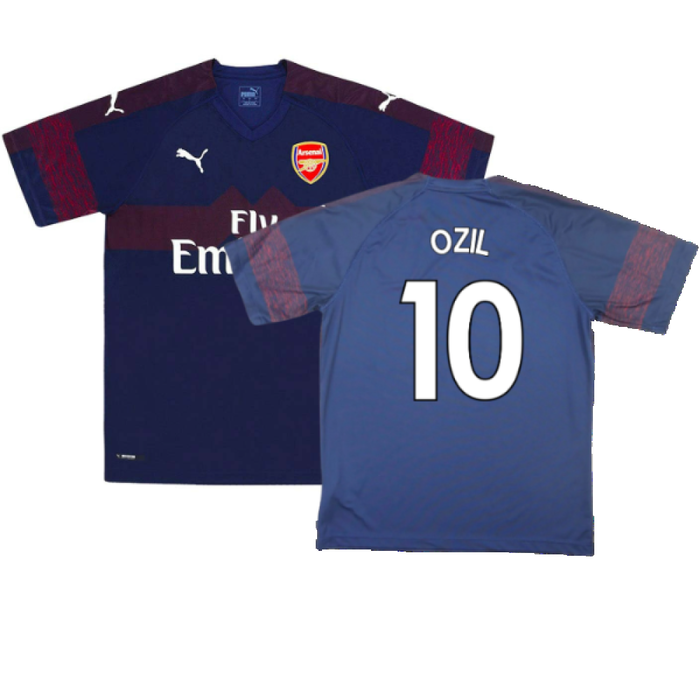 Arsenal 2018-19 Away Shirt (S) (Excellent) (Ozil 10)