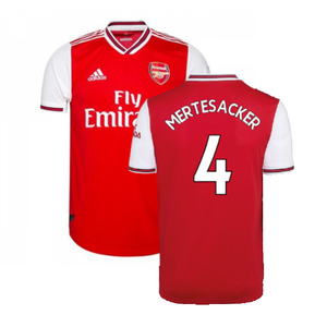 Arsenal 2019-20 Home Shirt (Excellent) (MERTESACKER 4)_0