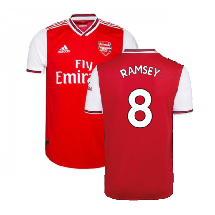 Arsenal 2019-20 Home Shirt (M) (Excellent) (RAMSEY 8)