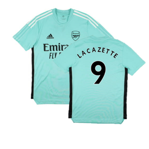 Arsenal 2021-2022 Adidas Training Shirt (XS) (LACAZETTE 9) (Excellent)_0