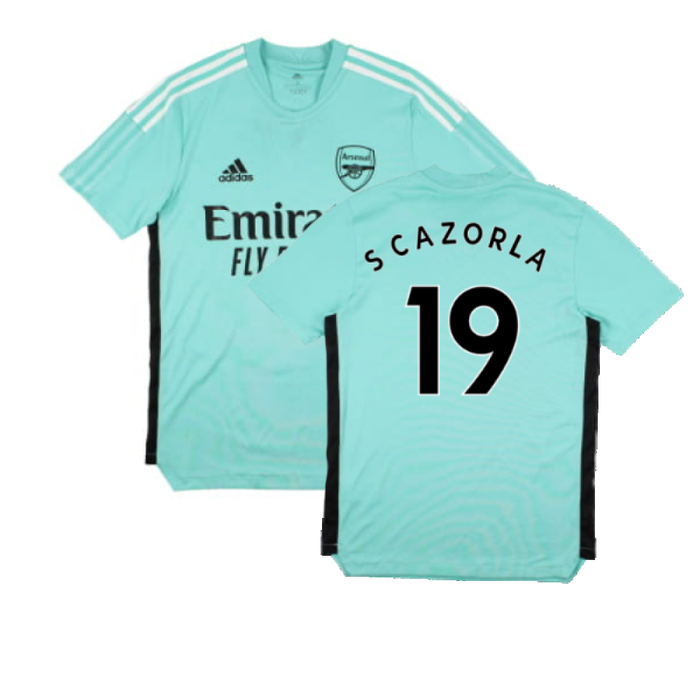 Arsenal 2021-2022 Adidas Training Shirt (XS) (S CAZORLA 19) (Excellent)