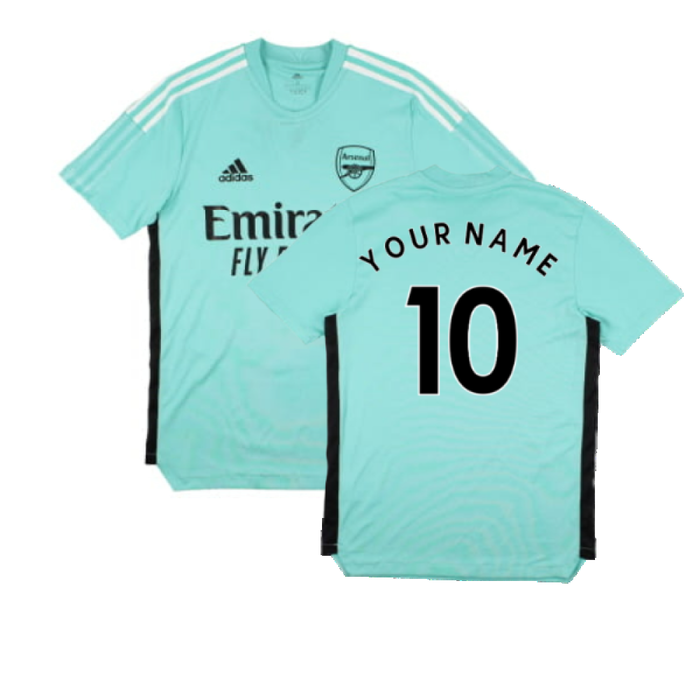 Arsenal 2021-2022 Adidas Training Shirt (XS) (Your Name 10) (Excellent)