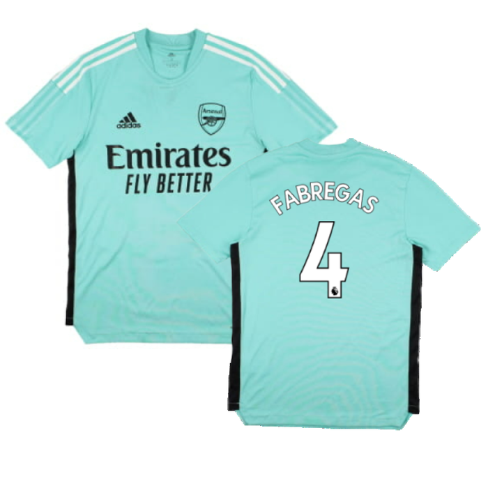 Arsenal 2021-22 Adidas Training Shirt (S) (FABREGAS 4) (Excellent)