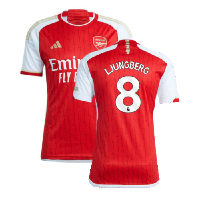 Arsenal 2023-24 Home Shirt (XXLB) (Ljungberg 8) (Excellent)