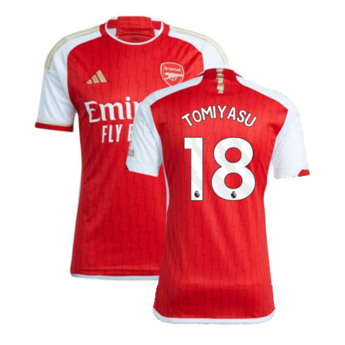 Arsenal 2023-24 Home Shirt (XXLB) (Tomiyasu 18) (Excellent)