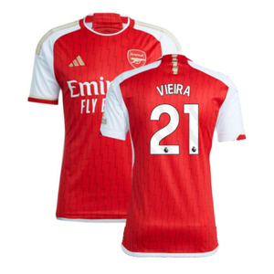 Arsenal 2023-24 Home Shirt (XXLB) (Vieira 21) (Excellent)_0