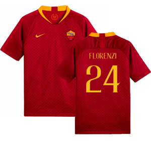 AS Roma 2018-19 Home Shirt (Mint) (Florenzi 24)_0