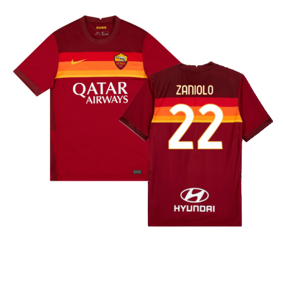 AS Roma 2020-21 Home Shirt (L) (ZANIOLO 22) (BNWT) – Classic