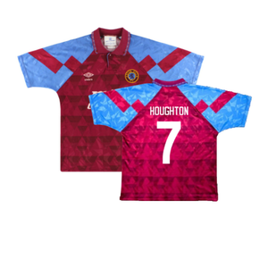 Aston Villa 1990-92 Home Shirt (Good) (Houghton 7)_0