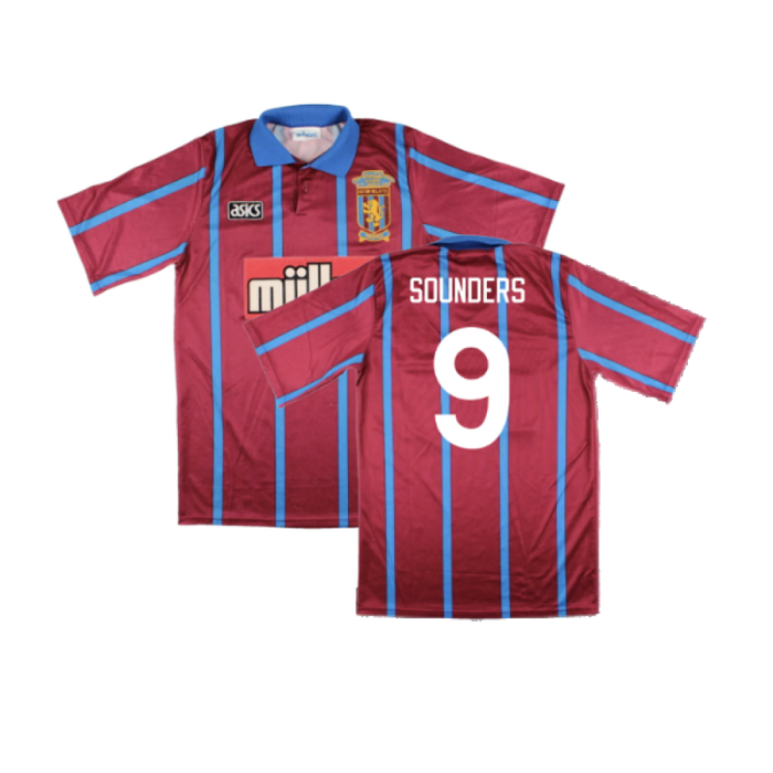 Aston Villa 1993-95 Home (XL) (Excellent) (Sounders 9)