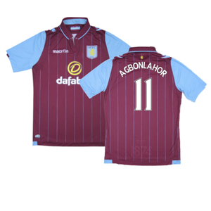 Aston Villa 2014-15 Home Shirt (Excellent) (Agbonlahor 11)_0