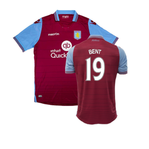 Aston Villa 2015-16 Home Shirt (XL) (Very Good) (Bent 19)_0