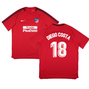 Atletico Madrid 2017-18 Nike Training Shirt (XL) (Diego Costa 18) (Mint)_0