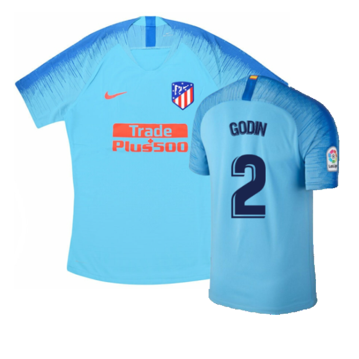 Atletico Madrid 2018-19 Away Shirt (M) (Good) (Godin 2)